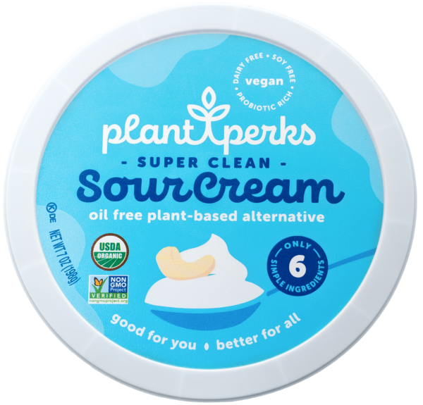 Buy Super Clean Sour Cream - Plant-Based, Oil-Free, Starch-Free & Only 6  Ingredients
